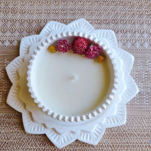 Vela aromática caramelera