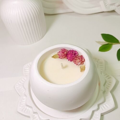 Vela aromática esfera