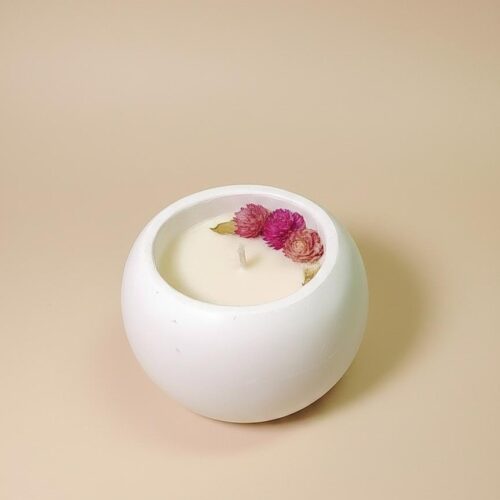Vela aromática esfera