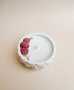 Vela aromática texturizada