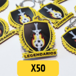 Llaveros pers. planos X50