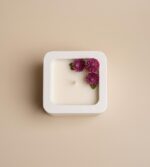 Vela aromática cuadrada