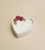 Vela aromática corazón