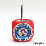 Mate liso personalizado X10