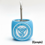 Mate liso personalizado X10