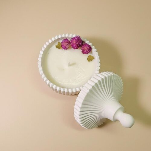 Vela aromática caramelera