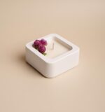 Vela aromática cuadrada